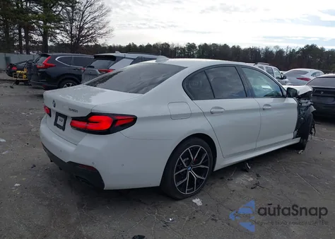 2022 BMW 540 I xDrive z USA, uszkodzony, nr VIN WBA73BJ09NWX72417